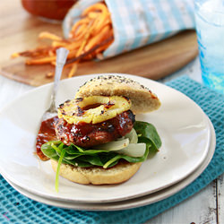 Teriyaki Turkey Burgers