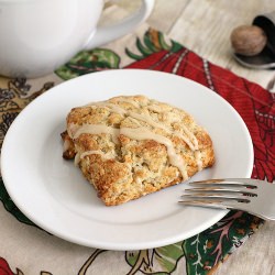 Oatmeal Nutmeg Scones