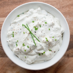 Creamy Greek Blue Cheese Dip