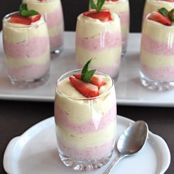 Mango & Strawberry Mousse