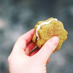 Matcha Sakura Ice-Cream Sandwich