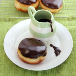 Boston Cream Doughnuts