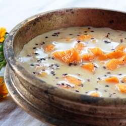 Mango in Sweet Coconut Milk