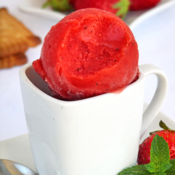 Strawberry Sorbet