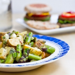 Warm Asparagus & Potato Salad