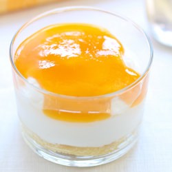 Yogurt Mousse w/ Passion Fruit