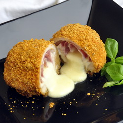 Baked Italian Chicken Cordon Bleu