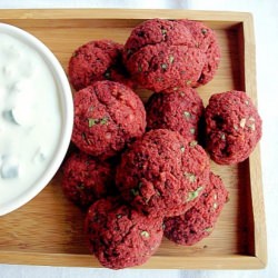 Beet Falafel