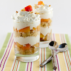 Grilled Peach Trifle