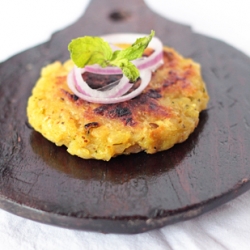 Spicy Green Plantain Patties