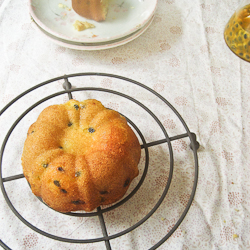 Mini Passionfruit Pound Cakes