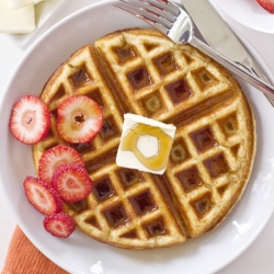 Weekend Buttermilk Waffles