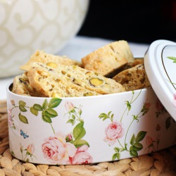 Pistachio and Lemon Biscotti