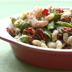 Asparagus & Lemon Shrimp Pasta