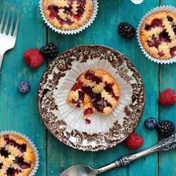 Mini Mixed Berry Pies