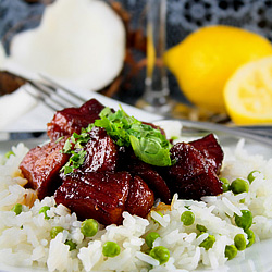 Caramelized Pork in Coconut Milk