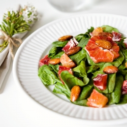 Blood Orange Spinach Salad