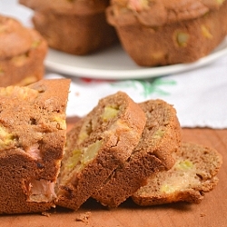 Rhubarb Mini Loaves