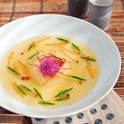 Copper River Salmon Dashi