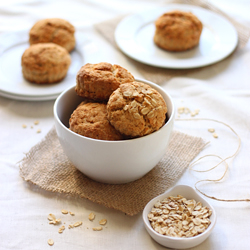 Simple Oat and Brown Sugar Scones