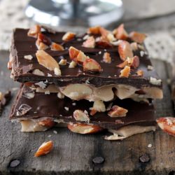 Salted Almond Toffee