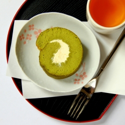 Matcha Rolled Cake