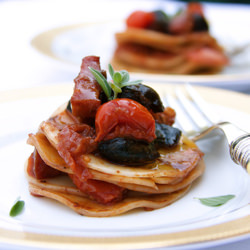 Croxetti with Tomatoes