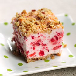 Frozen Strawberry Squares