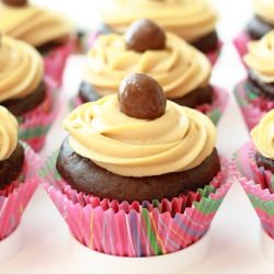 Chocolate Caramel Cupcakes