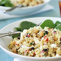 Couscous and Garbanzo Bean Salad