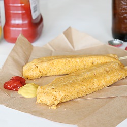 Oven Baked Corn Dogs