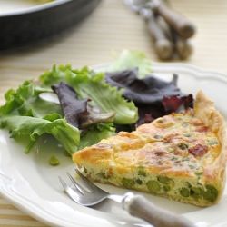 Peas Quiche