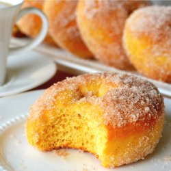 Baked Sweet Potato Doughnuts