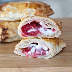 Sour Cherry & Goat Cheese Turnovers