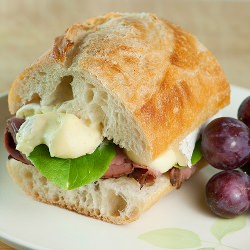 Roast Beef & Brie Sandwich