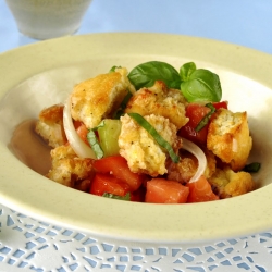 Panzanella Italian Bread  Salad