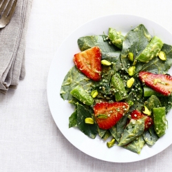 Fava Green + Snap Pea Salad