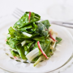 Marinated Fresh Swiss Chard