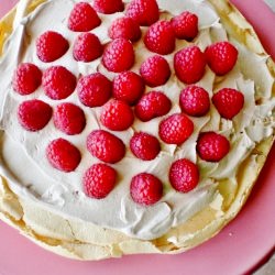 Raspberry Pavlova