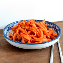 Musaengchae – Spicy Shredded Radish