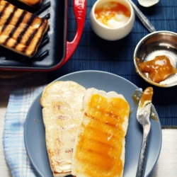 Hainanese Toast and Soft Boiled Egg