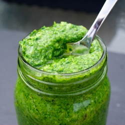 Ramp & Arugula Pesto