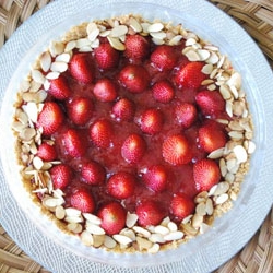 Strawberry Almond Cream Tart