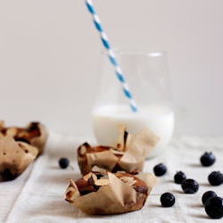 Blueberry Almond Cakes