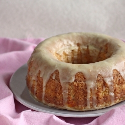 Glazed Mango Pound Cake