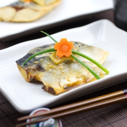 Japanese Mackerel in Miso Sauce