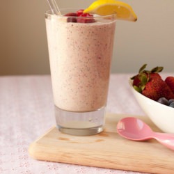 Raspberry Lemon Poppy Seed Shake