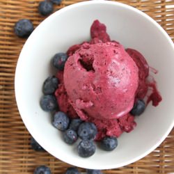 Blueberry Peach Yogurt