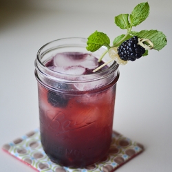 Blackberry Ginger Cooler