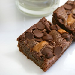 Peanut Butter Brownies